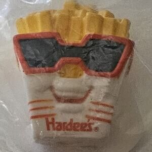 1990 Hardee French Fries Rubber Water Squirter New in Package